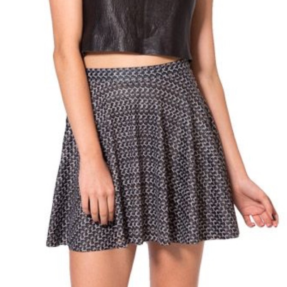 black milk chainmail skirt